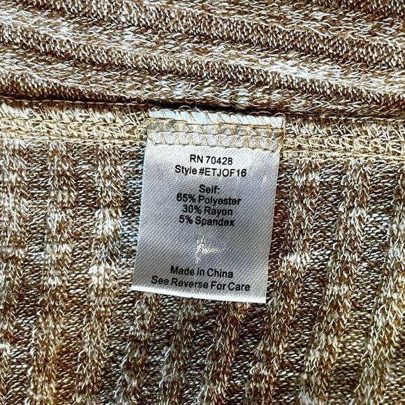 NWT The Jessica By Evy’s Tree Women’s Wrap Open Front Cardigan Small Medium - Picture 3 of 12